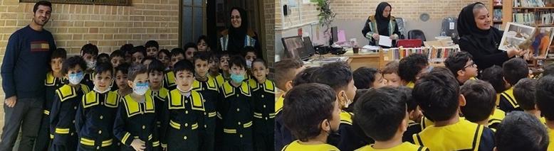 بازدید مدارس از کتابخانه